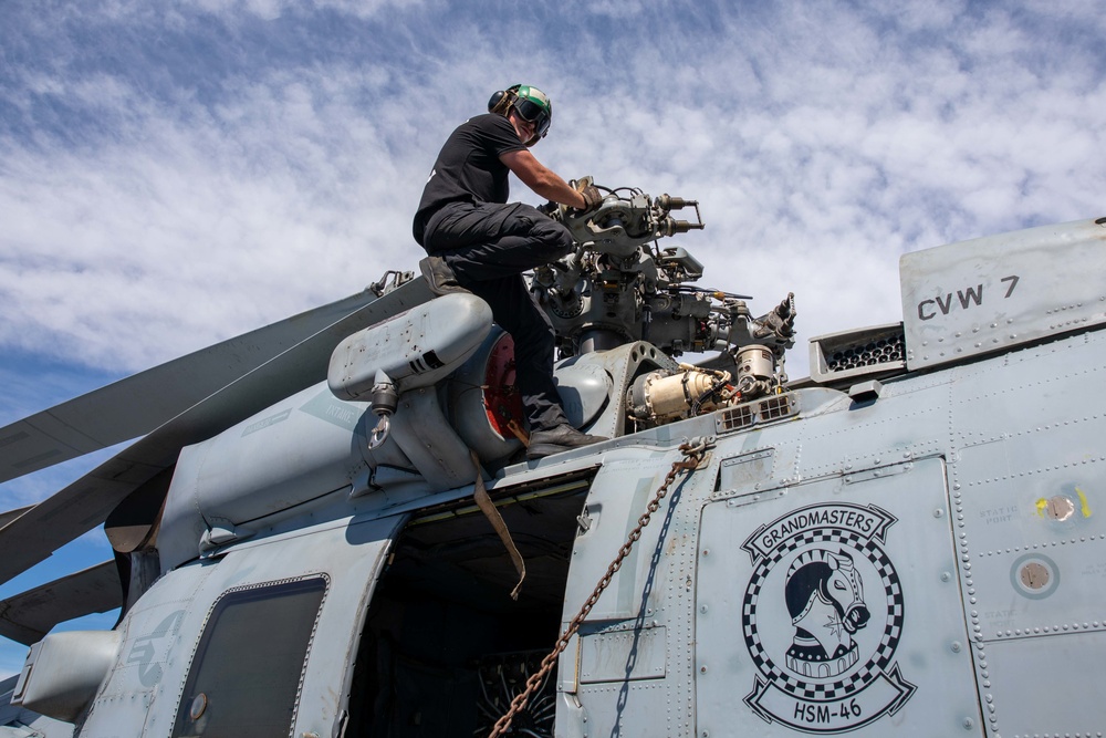 USS Leyte Gulf (CG 55) Daily Operations