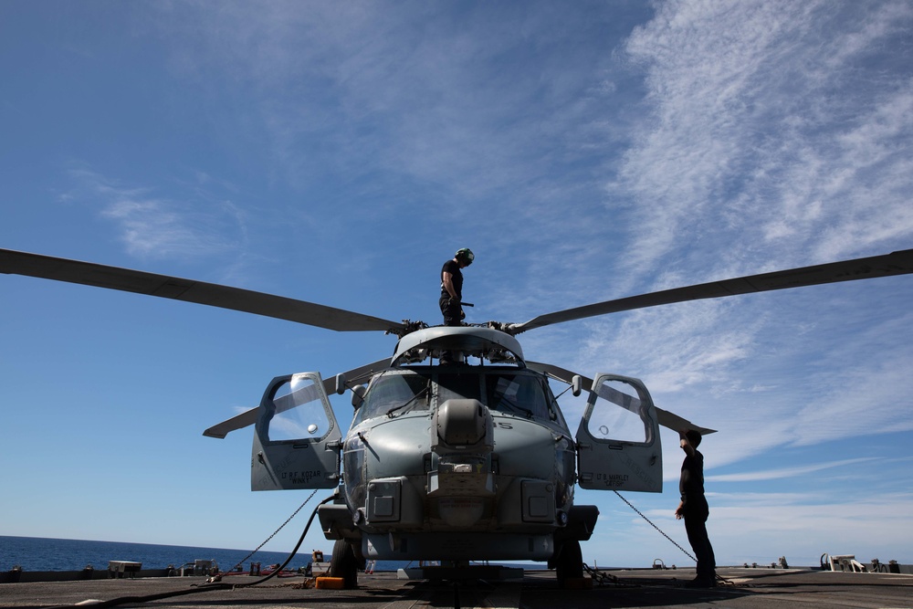 USS Leyte Gulf (CG 55) Daily Operations