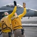 Sailors Prepare to Launch An F/A-18F Super Hornet