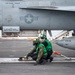 Two Sailors Prepare To Lock Super Hornet Into Catapult