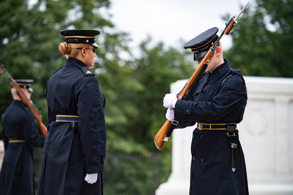 U.S. Army Col. (ret.) Gregory Gadson Visits Arlington National Cemetery During the National Disability Employment Awareness Month