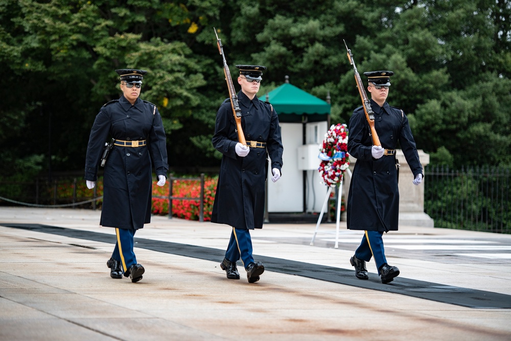 U.S. Army Col. (ret.) Gregory Gadson Visits Arlington National Cemetery During the National Disability Employment Awareness Month