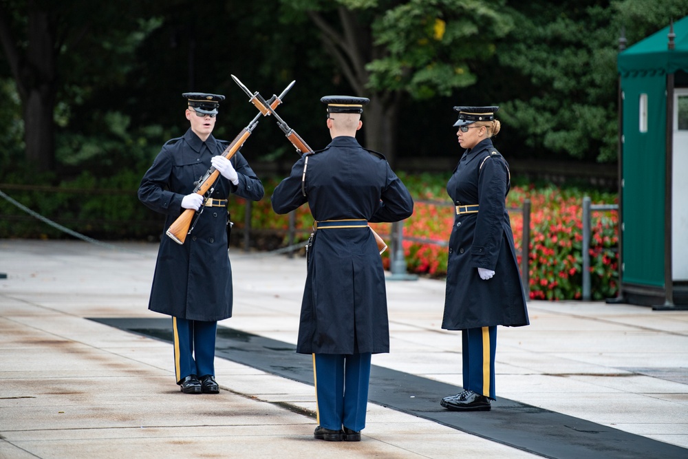 U.S. Army Col. (ret.) Gregory Gadson Visits Arlington National Cemetery During the National Disability Employment Awareness Month