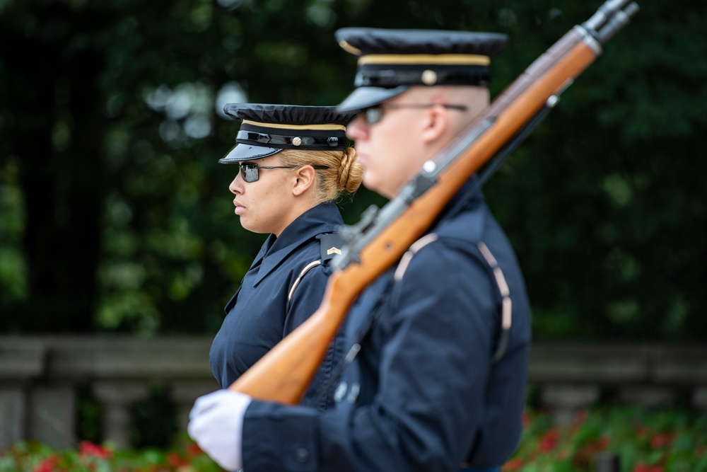 U.S. Army Col. (ret.) Gregory Gadson Visits Arlington National Cemetery During the National Disability Employment Awareness Month