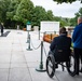 U.S. Army Col. (ret.) Gregory Gadson Visits Arlington National Cemetery During the National Disability Employment Awareness Month