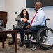 U.S. Army Col. (ret.) Gregory Gadson Visits Arlington National Cemetery During the National Disability Employment Awareness Month