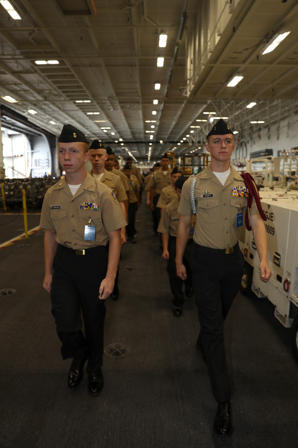 Abraham Lincoln welcomes the Junior Reserve Officer Training Corps (JROTC)