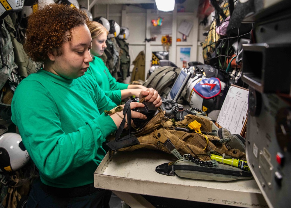 Daily Operations Onboard USS George H.W. Bush (CVN 77)