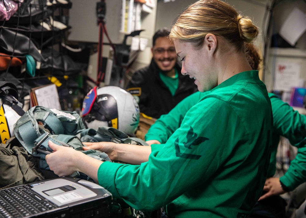 Daily Operations Onboard USS George H.W. Bush (CVN 77)