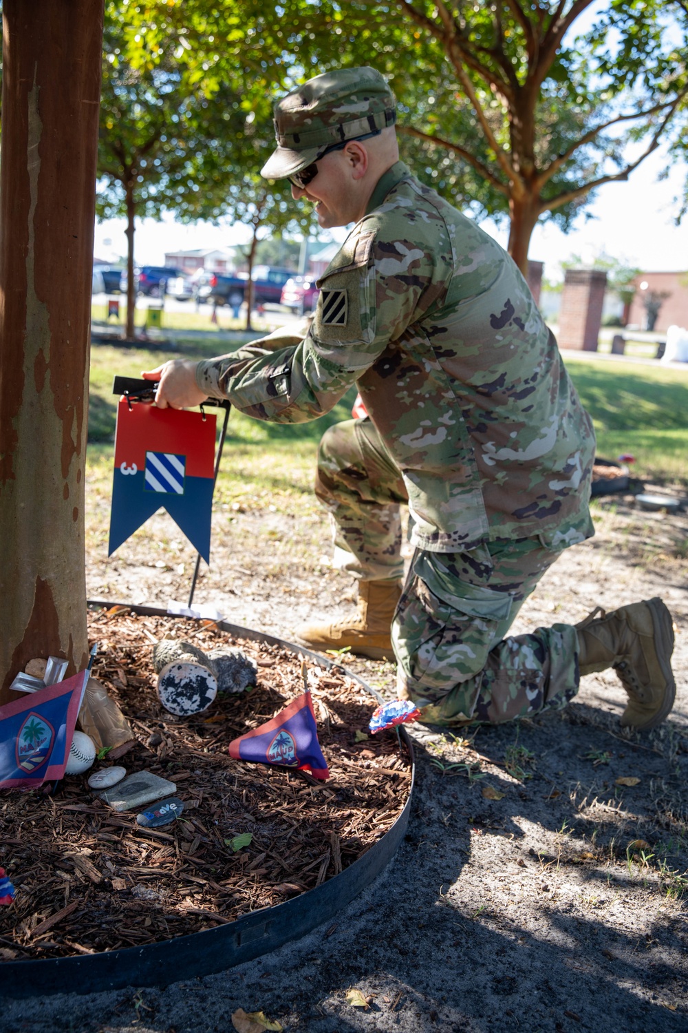 Soldiers and volunteers help keep Warriors Walk pristine on Fort Stewart