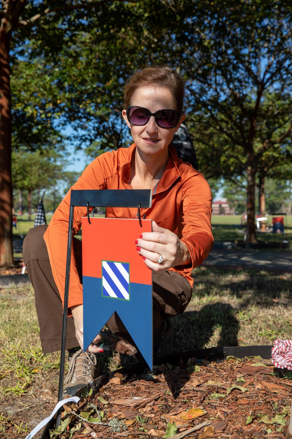 Soldiers and volunteers help keep Warriors Walk pristine on Fort Stewart