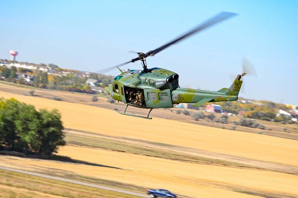 Joint Convoy Operations at Minot Air Force Base