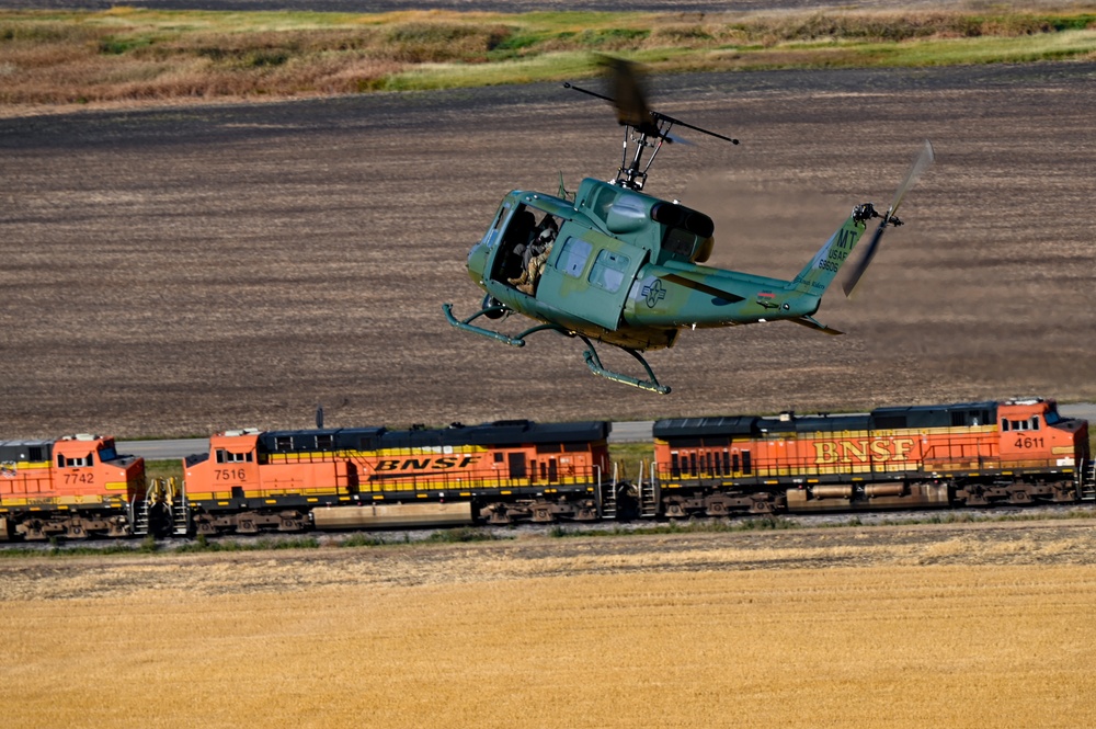 Joint Convoy Operations at Minot Air Force Base