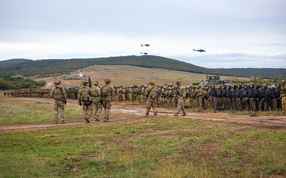 Exercise Brave Warrior 22 concludes with a live-fire demonstration