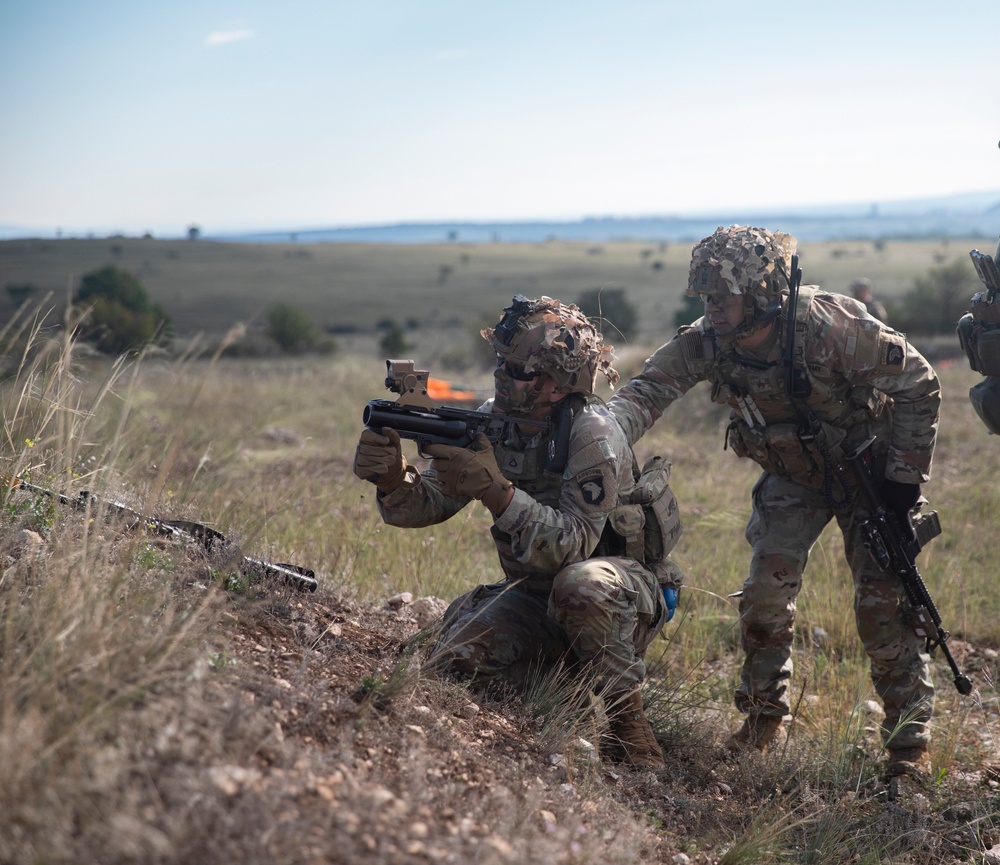 2nd Brigade Combat Team “Strike” soldiers train Battle Drills during exercise Brave Warrior 2022