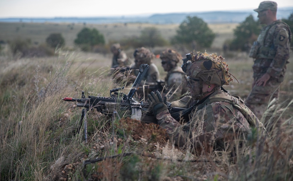 2nd Brigade Combat Team “Strike” soldiers train Battle Drills during exercise Brave Warrior 2022