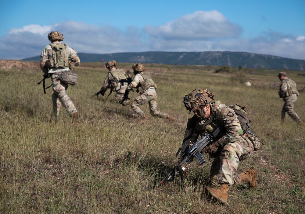 2nd Brigade Combat Team “Strike” soldiers train Battle Drills during exercise Brave Warrior 2022