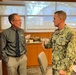 Admiral Piret Visits Woods Hole Oceanographic Institution