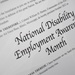 Leadership signs National Disability Employment Awareness Month proclamation