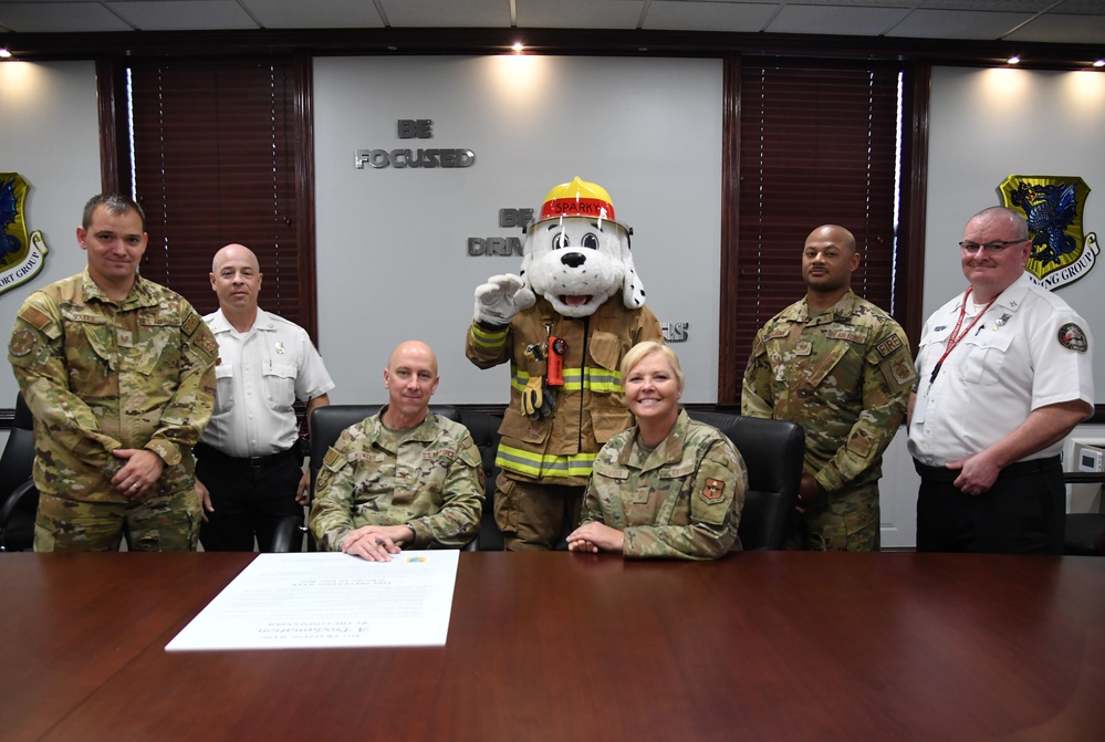 DVIDS Images Proclamation highlights Fire Prevention Week [Image 2