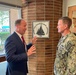 Admiral Piret Visits Woods Hole Oceanographic Institution