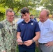 Admiral Piret Visits Woods Hole Oceanographic Institution