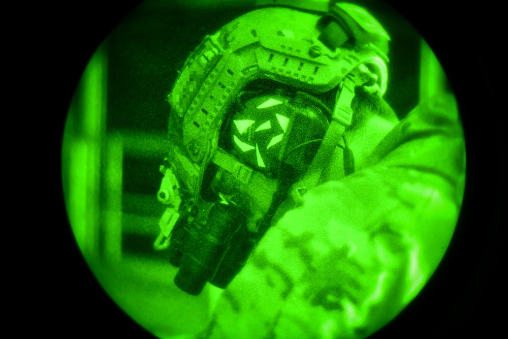 10th Special Forces Group conducts CQB night training with United Kingdom Royal Marines