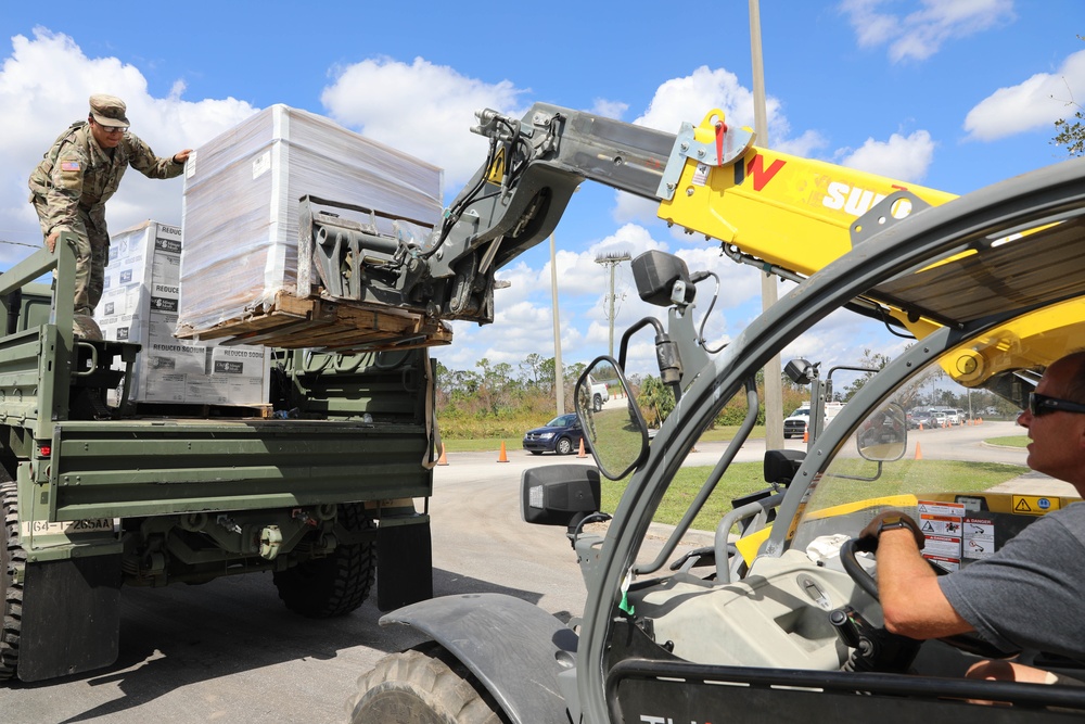 National Guard Prep for Mobile Distribution