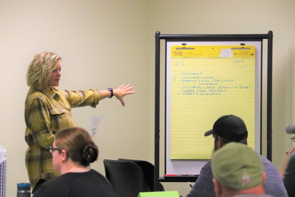 Fort McCoy holds Operation Excellence workforce development course in leader, talent management