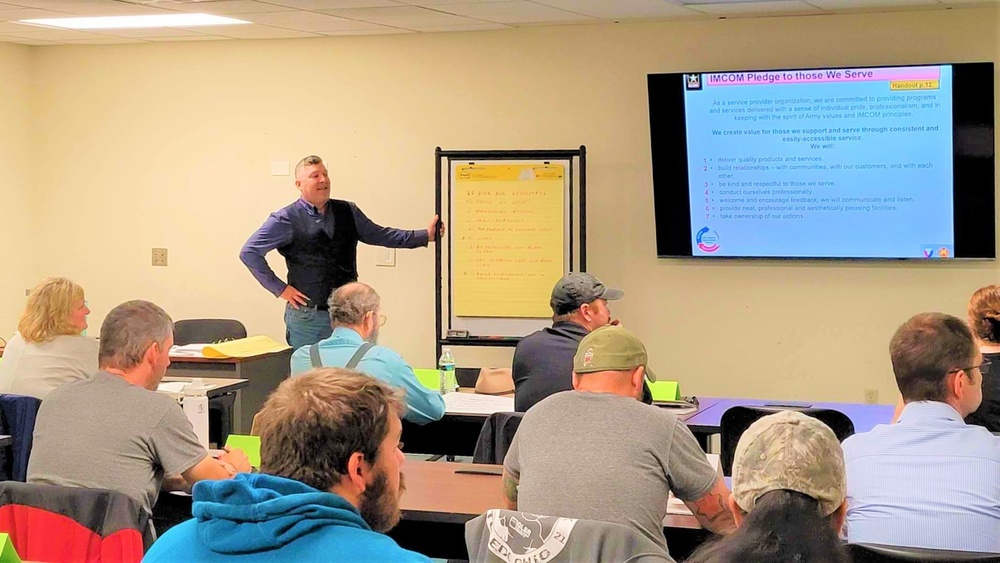 Fort McCoy holds Operation Excellence workforce development course in leader, talent management