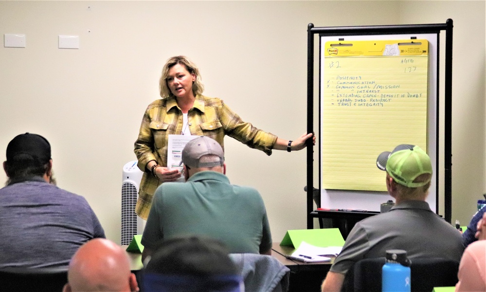 Fort McCoy holds Operation Excellence workforce development course in leader, talent management