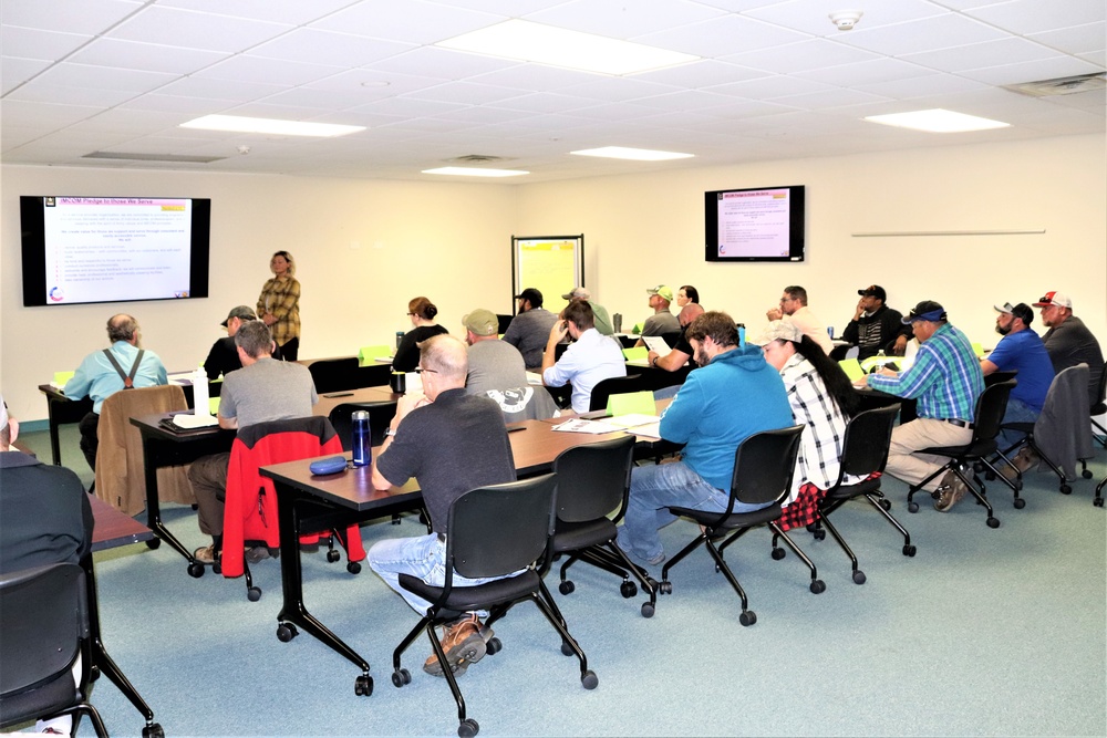 Fort McCoy holds Operation Excellence workforce development course in leader, talent management