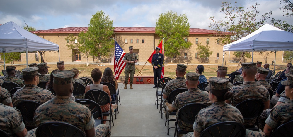 7th ESB Chaplain Promotion Ceremony