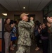 JRM Officer Receives Ovation during Departure