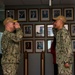 JRM Officer Receives Ovation during Departure