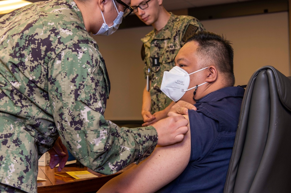 JRM Hosts ShotEx for Military, Civilian Staff