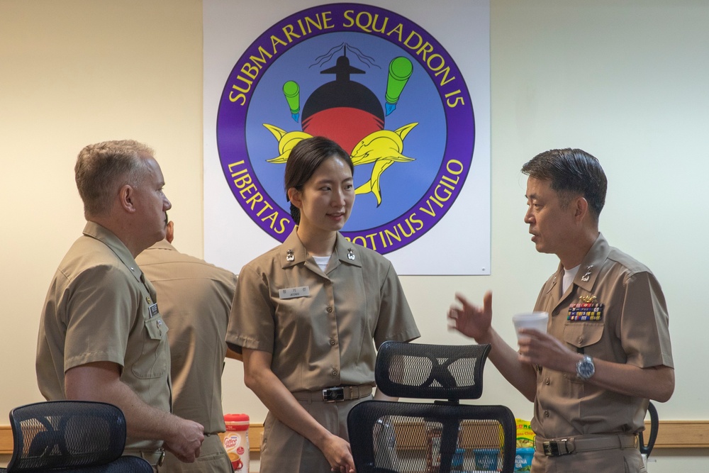 Republic of Korea Navy Visits Commander, Task Force 74