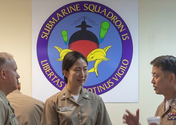 Republic of Korea Navy Visits Commander, Task Force 74