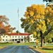 Fall Colors and the American Flag at Fort McCoy