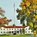 Fall Colors and the American Flag at Fort McCoy