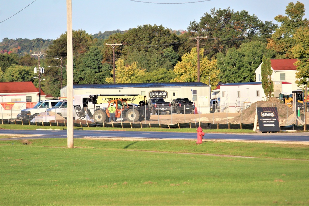 Brigade headquarters construction project continues at Fort McCoy