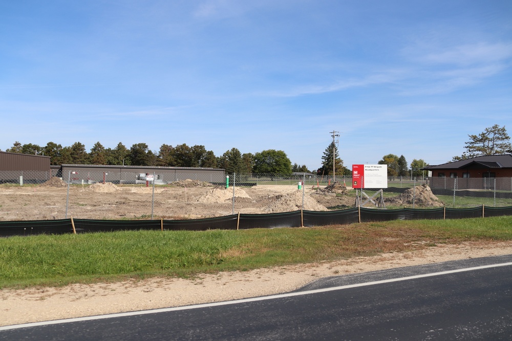 Brigade headquarters construction project continues at Fort McCoy