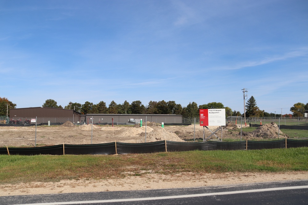 Brigade headquarters construction project continues at Fort McCoy
