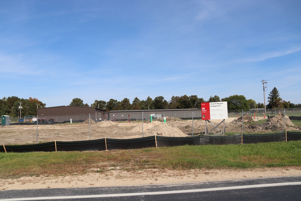 Brigade headquarters construction project continues at Fort McCoy