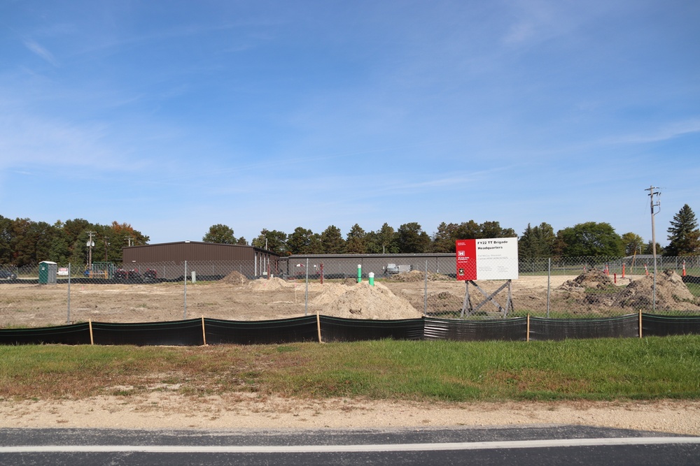 Brigade headquarters construction project continues at Fort McCoy