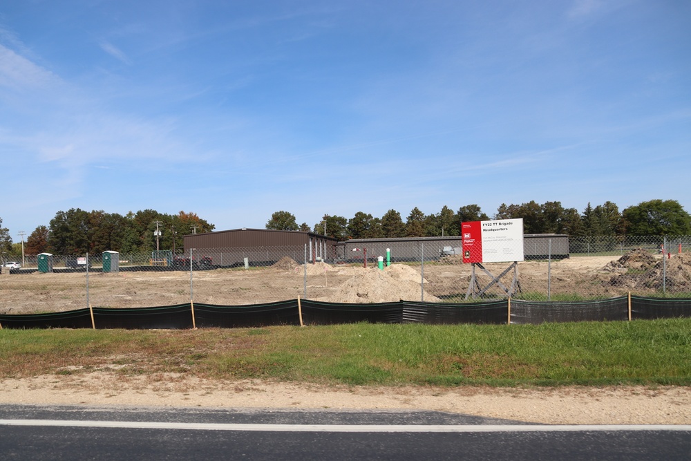 Brigade headquarters construction project continues at Fort McCoy