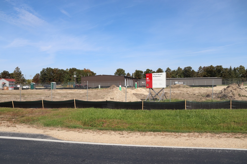 Brigade headquarters construction project continues at Fort McCoy