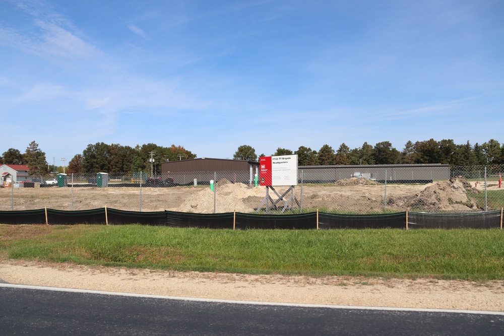 Brigade headquarters construction project continues at Fort McCoy