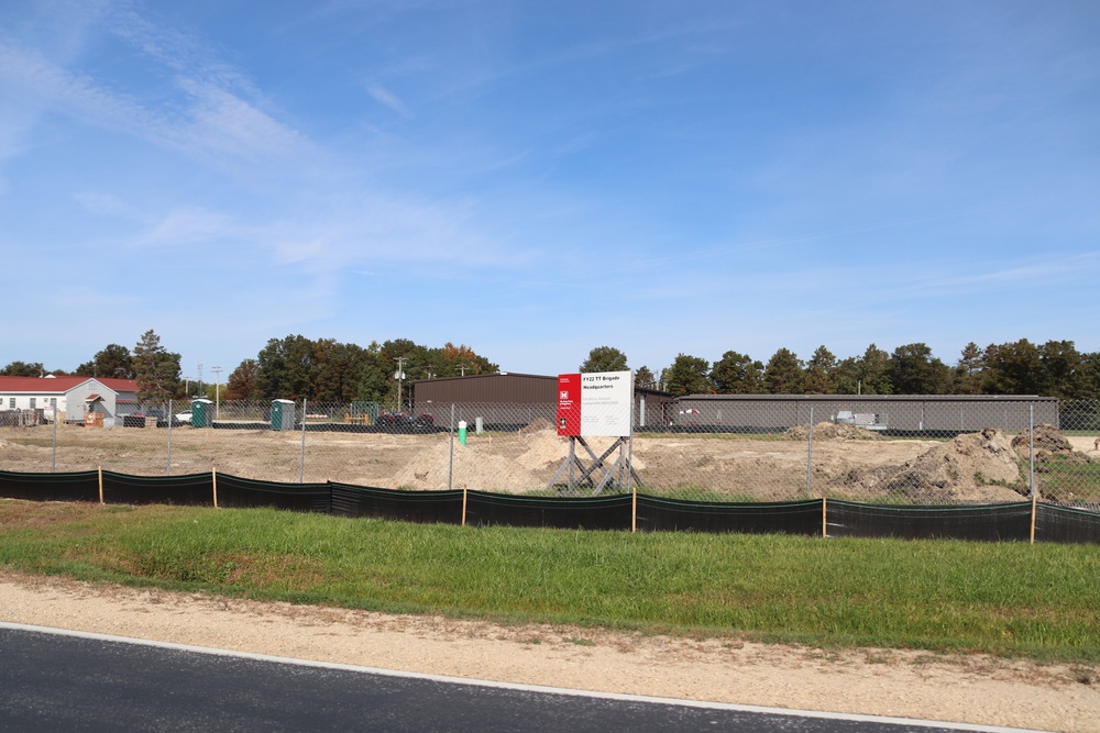 Brigade headquarters construction project continues at Fort McCoy