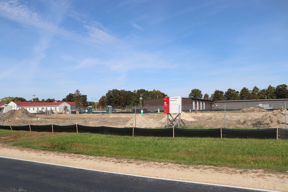 Brigade headquarters construction project continues at Fort McCoy